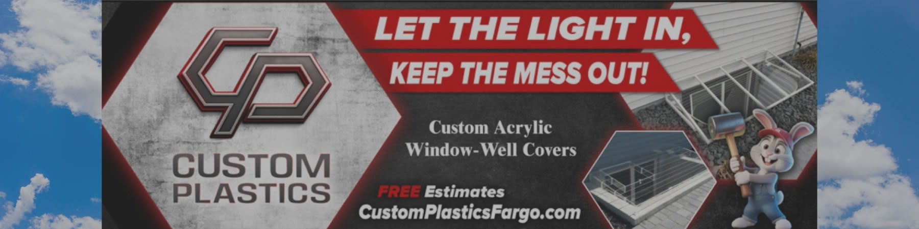 Contact Custom Plastics of Fargo, ND for egress window well covers and custom plastic projects.
